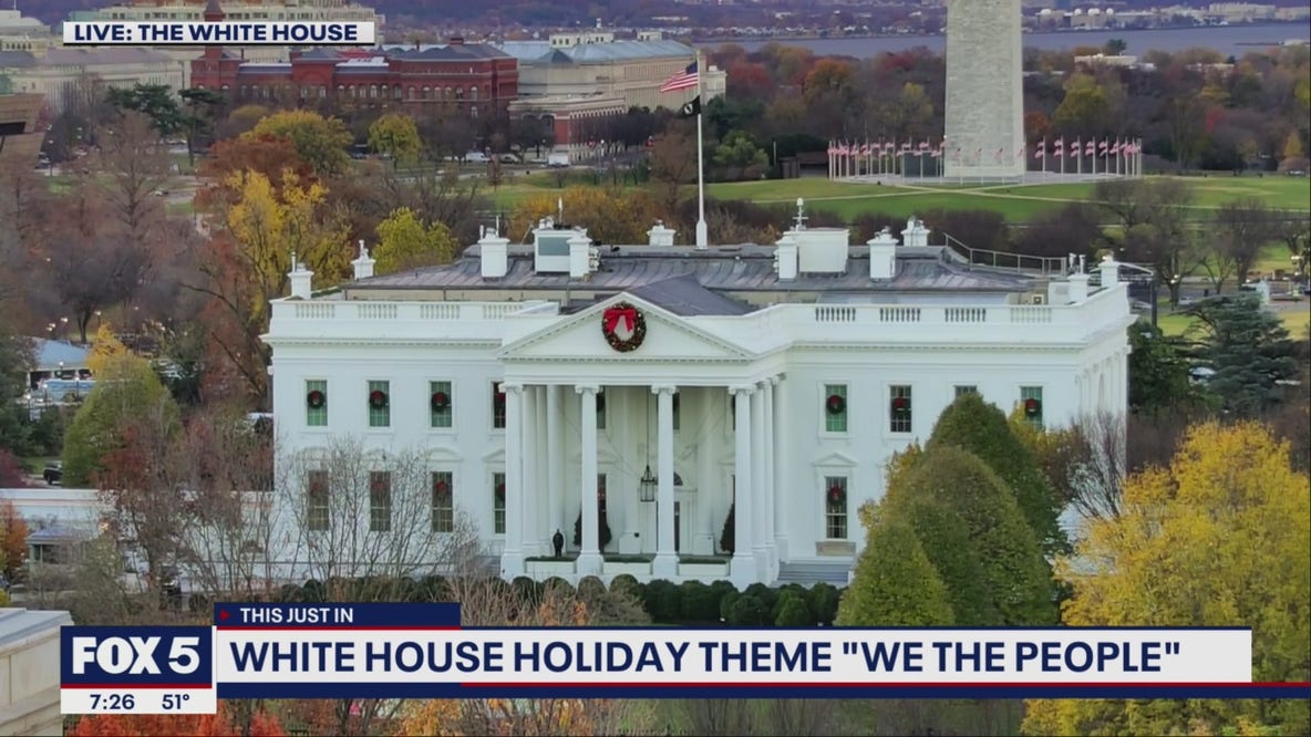 White House holiday decorations: First lady Jill Biden chooses 'We The People' theme for 2022 decor
